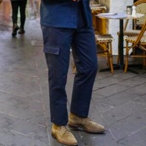 ASOS Men’s Navy Blue Cargo Pants Skinny W38‎ L32